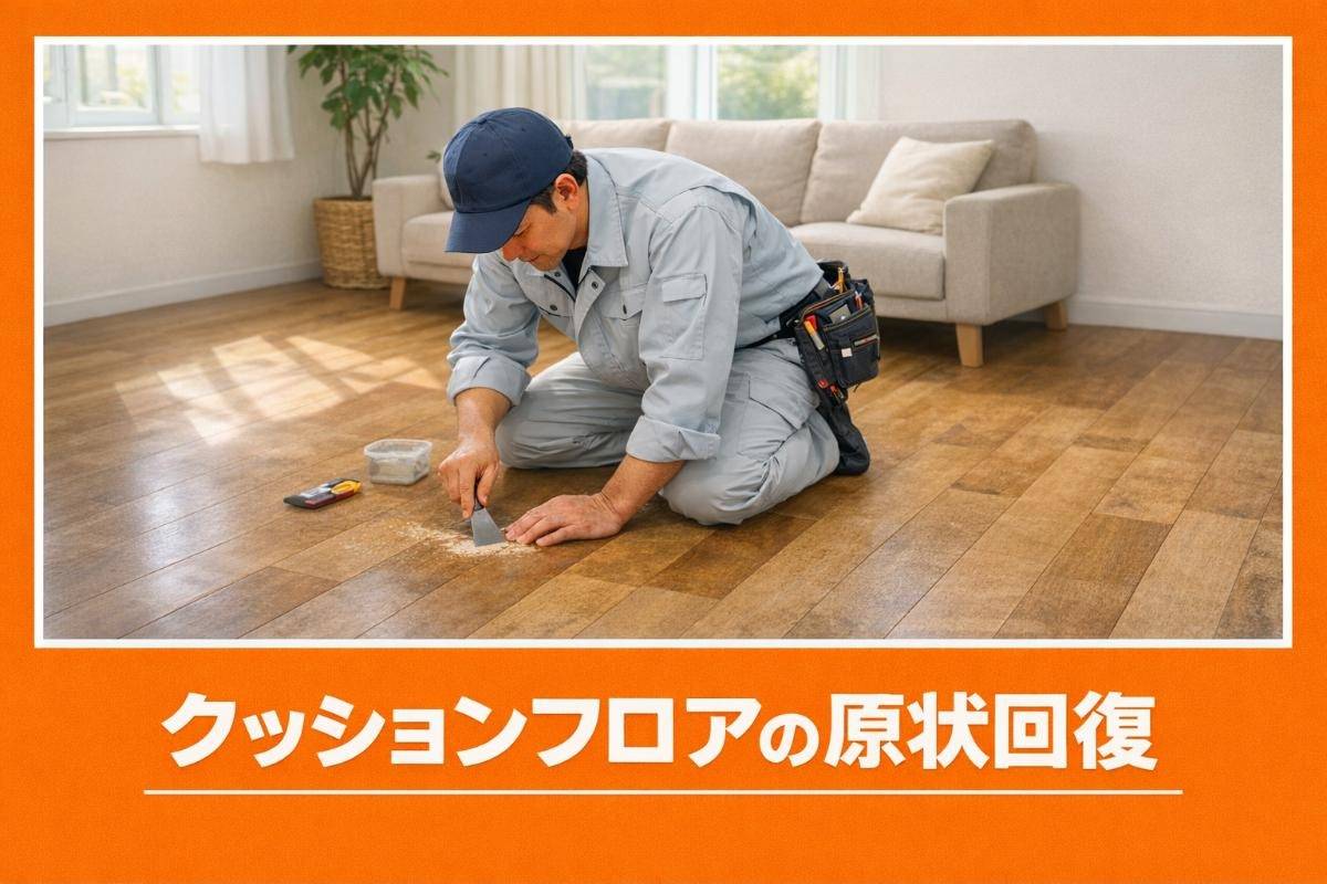 クッションフロアの原状回復：オフィス・店舗・ホテルでどこまで負担すべきか